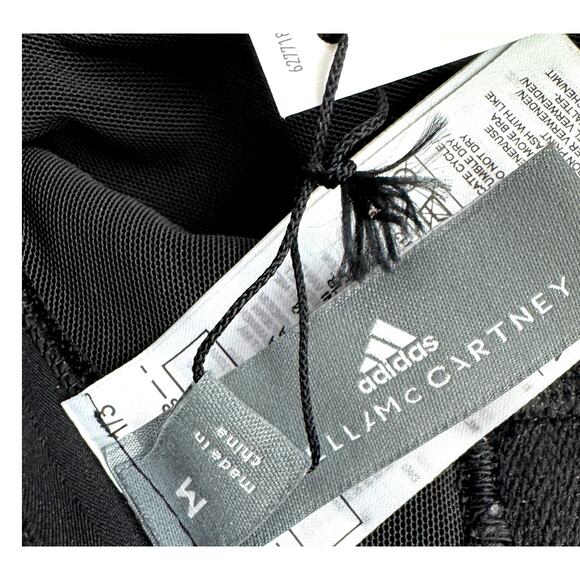 adidas by Stella McCartney Truepurpose AEROREADY Sports Bra HD9097 M Black NWT - Picture 4 of 8